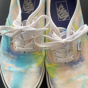 Women’s 8 kids 6.5 tie dye vans